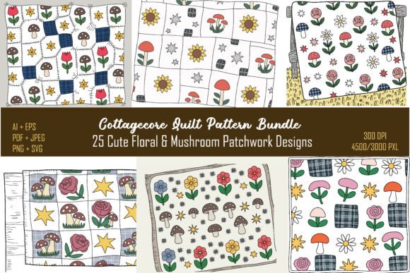 Cottagecore Quilt Pattern Bundle: A Designer's Review