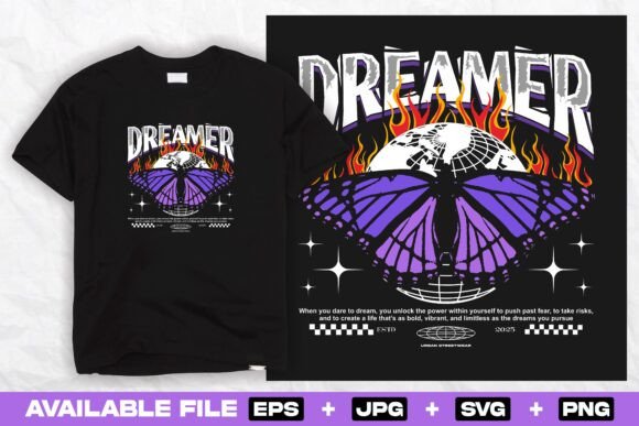 Dreamer Butterfly Streetwear Design: A Pro Review