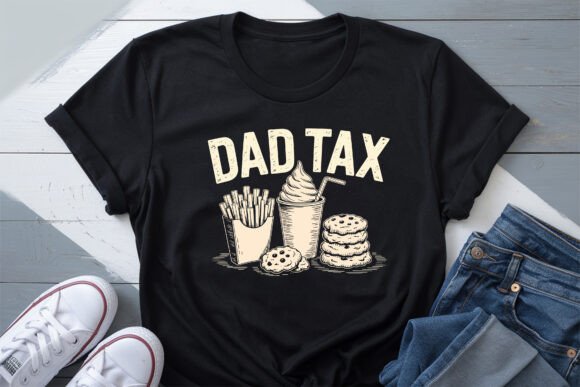 Funny Father's Day Tax T-shirt PNG: A Designer's Review