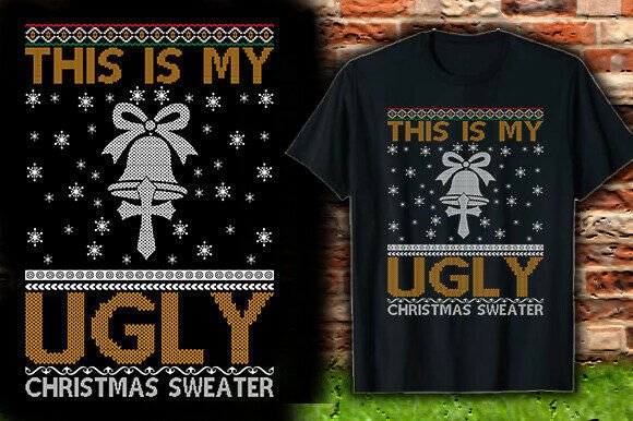 Review: This Is My Ugly Christmas Sweater T-Shirt Design