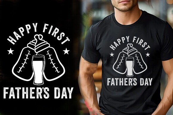 Reviewing Happy First Father's Day Vector Tshirt D