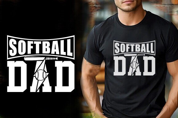 Reviewing the Softball Dad Vintage T-Shirt Design
