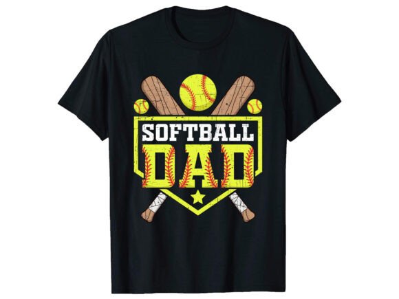 Softball Dad T-Shirt PNG SVG: A Designer's Review